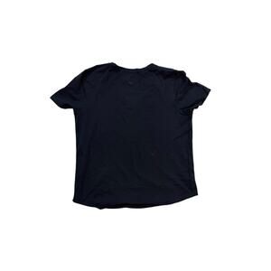 lululemon Love Crewneck T-Shirt Women Sz 10 Soft Short Sleeve Classic Tee Black